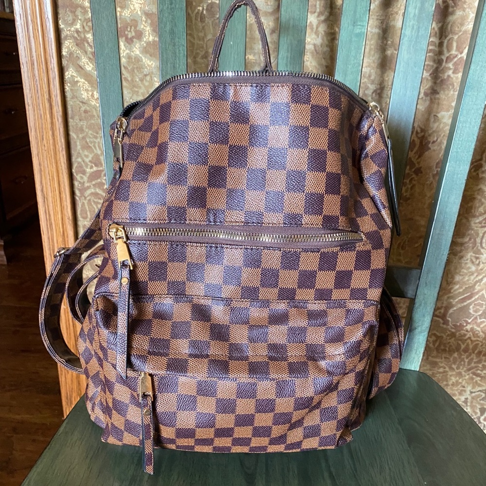Check Boutique Backpack